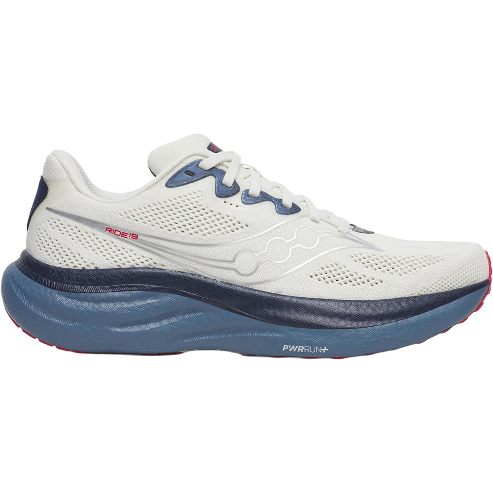 Saucony - Ride 19 Laufschuhe Herren ivory
