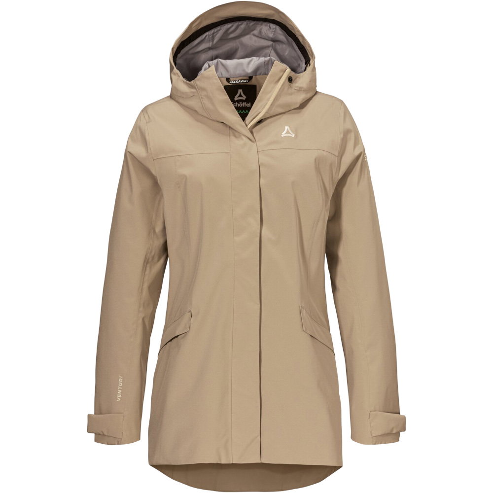 Schöffel - Smue Regenjacke Damen brandon beige