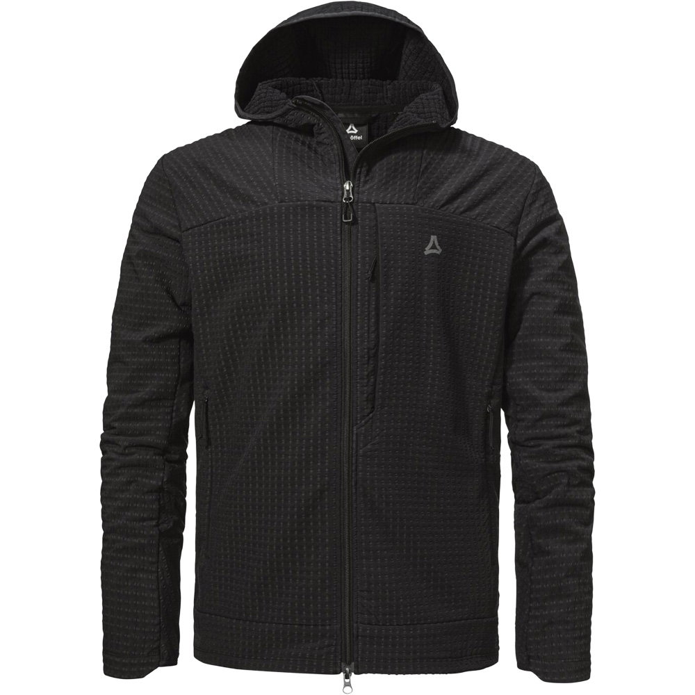 Schöffel - Enixa Fleece Hoody Herren schwarz