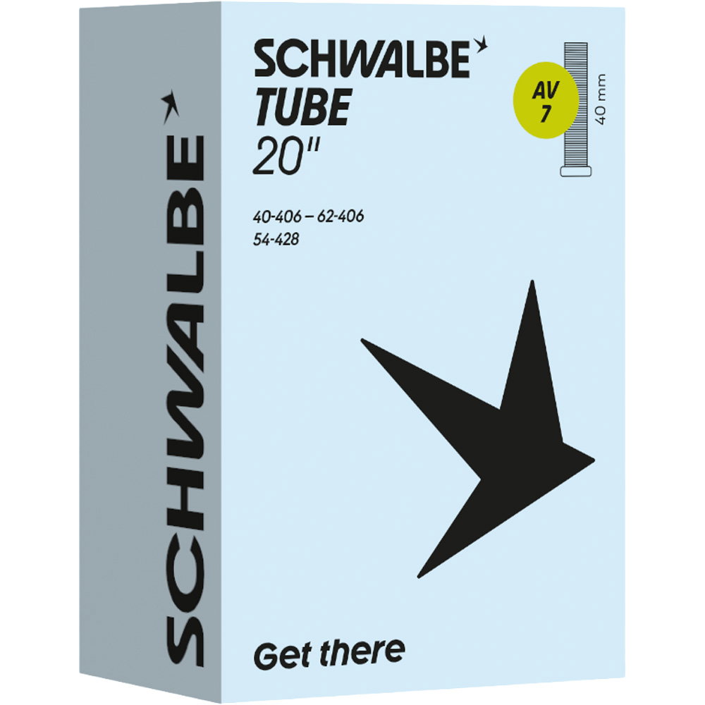 Schwalbe - AV7 40/62-406 40mm Standardschlauch 20'