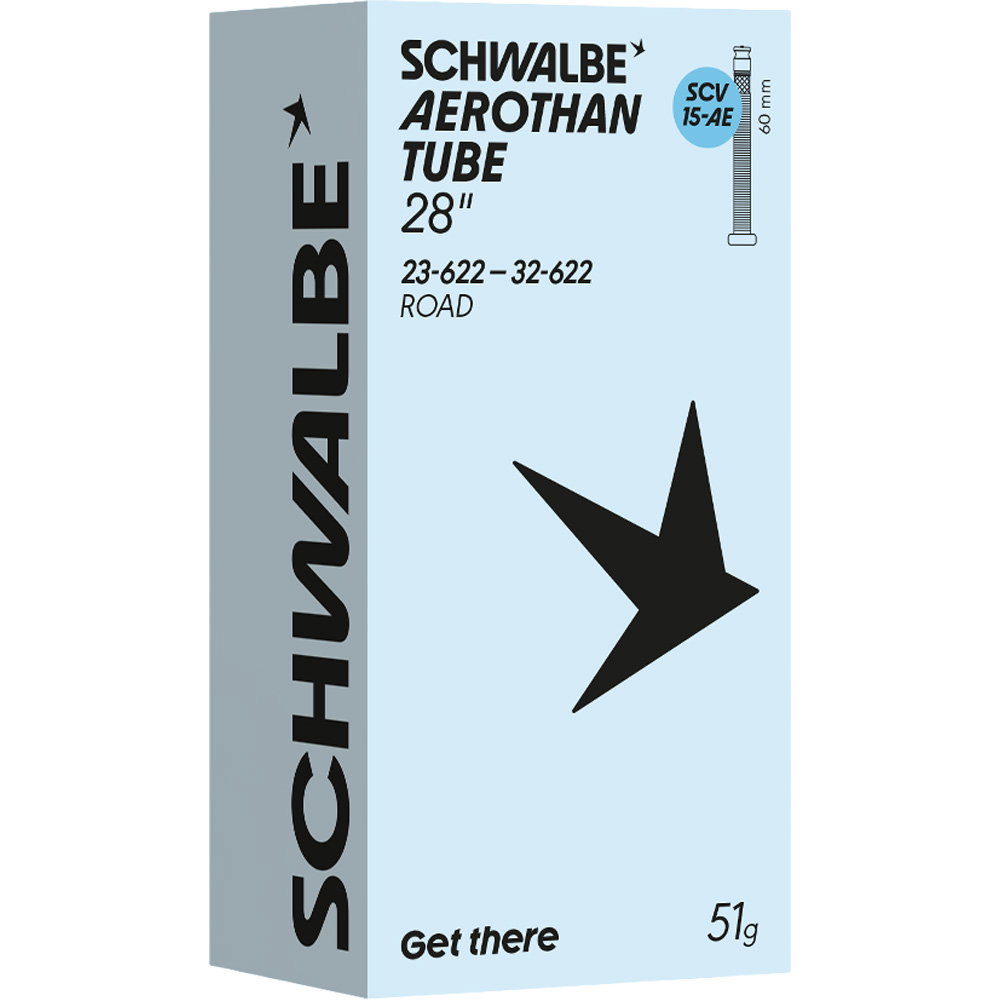 Schwalbe - Aerothan SCV15 23/32-622 60mm Rennrad Schlauch 28'
