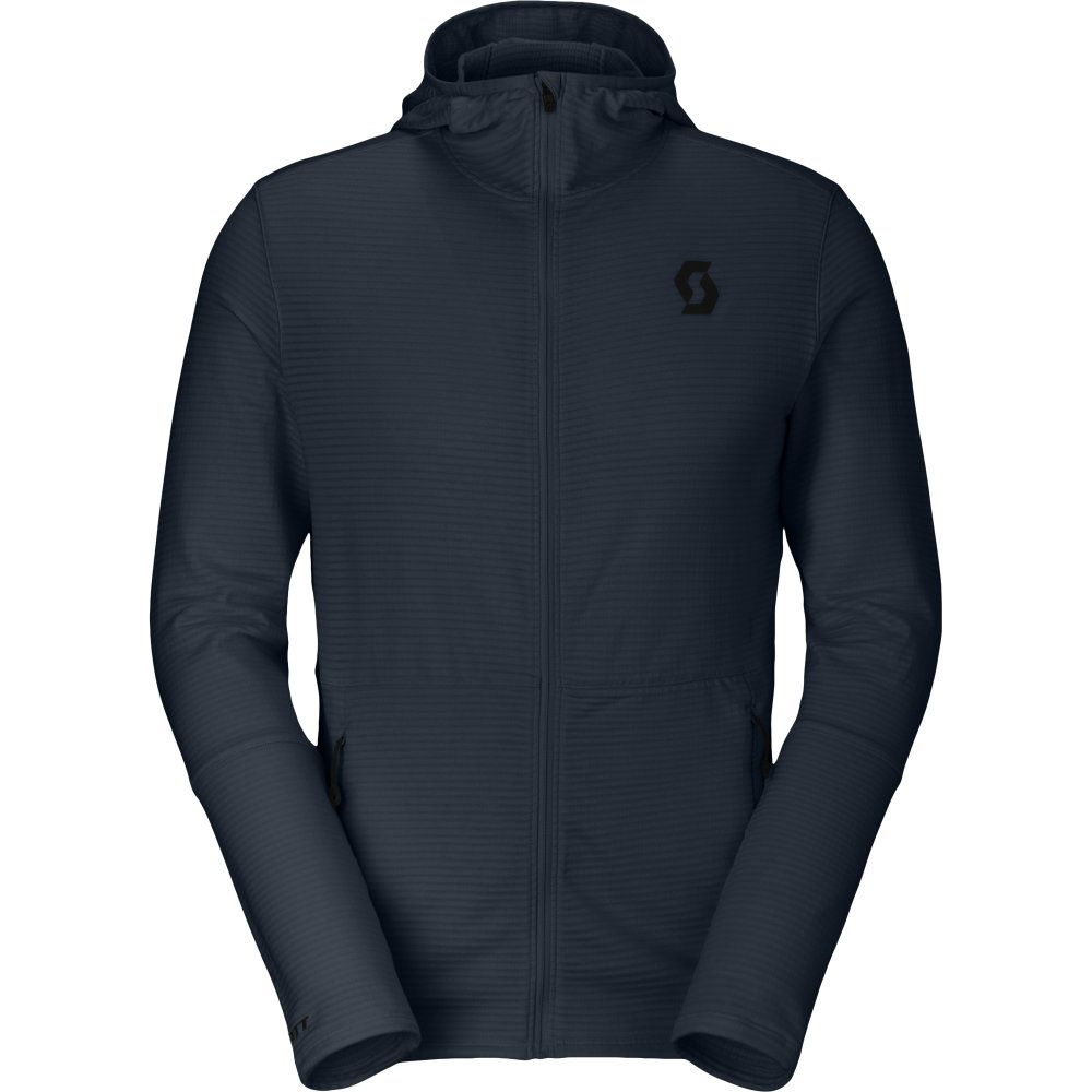 Scott - Defined Light Fleece Hoodie Herren dunkelblau