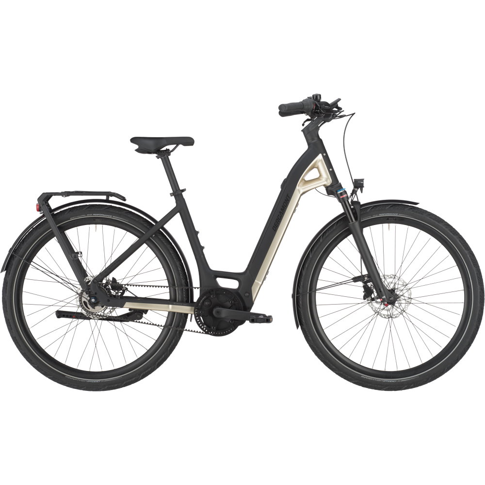 Bergamont - E-Ville 20 Belt Urban E-Bike stardust beige