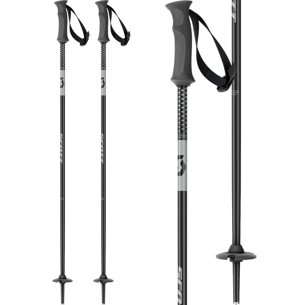 Scott - Element Jr Alpin Skistöcke Kinder schwarz