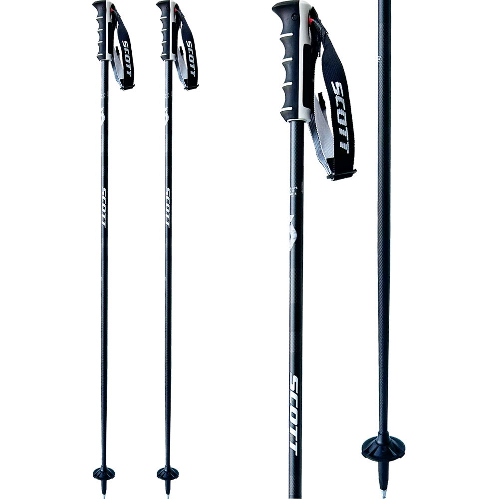 Scott - Pro Taper SRS Alpin Skistöcke schwarz