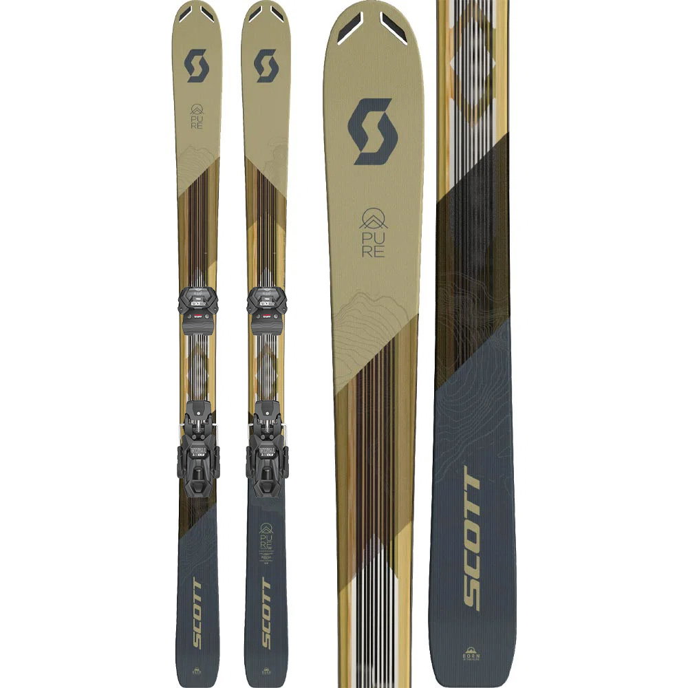 Scott - Pure Mission 98 Ti 24/25 Ski inkl. Attack Lyt 12 GripWalk® Bindung