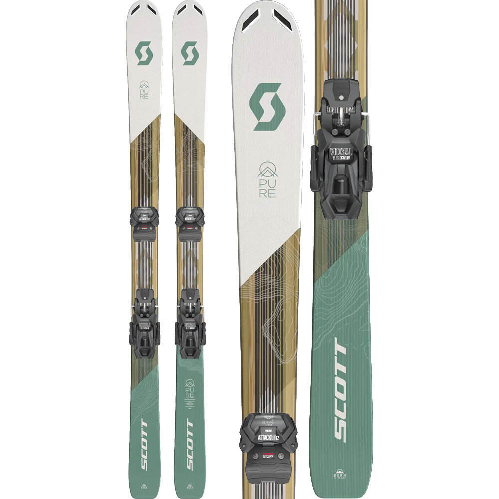 Scott - Pure Mission W 98Ti 24/25 Ski inkl. Attack Lyt 12 GripWalk® Bindung
