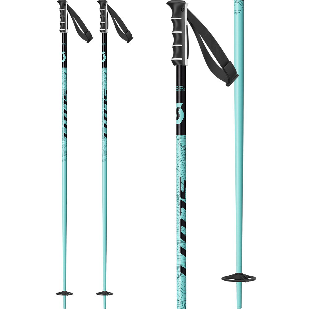 Scott - Sea Alpin Skistöcke mint green
