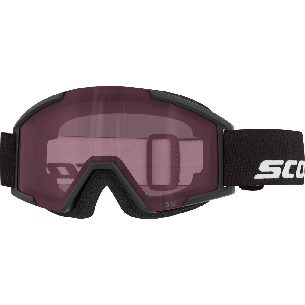 Scott - Shield Junior Skibrille Kinder schwarz