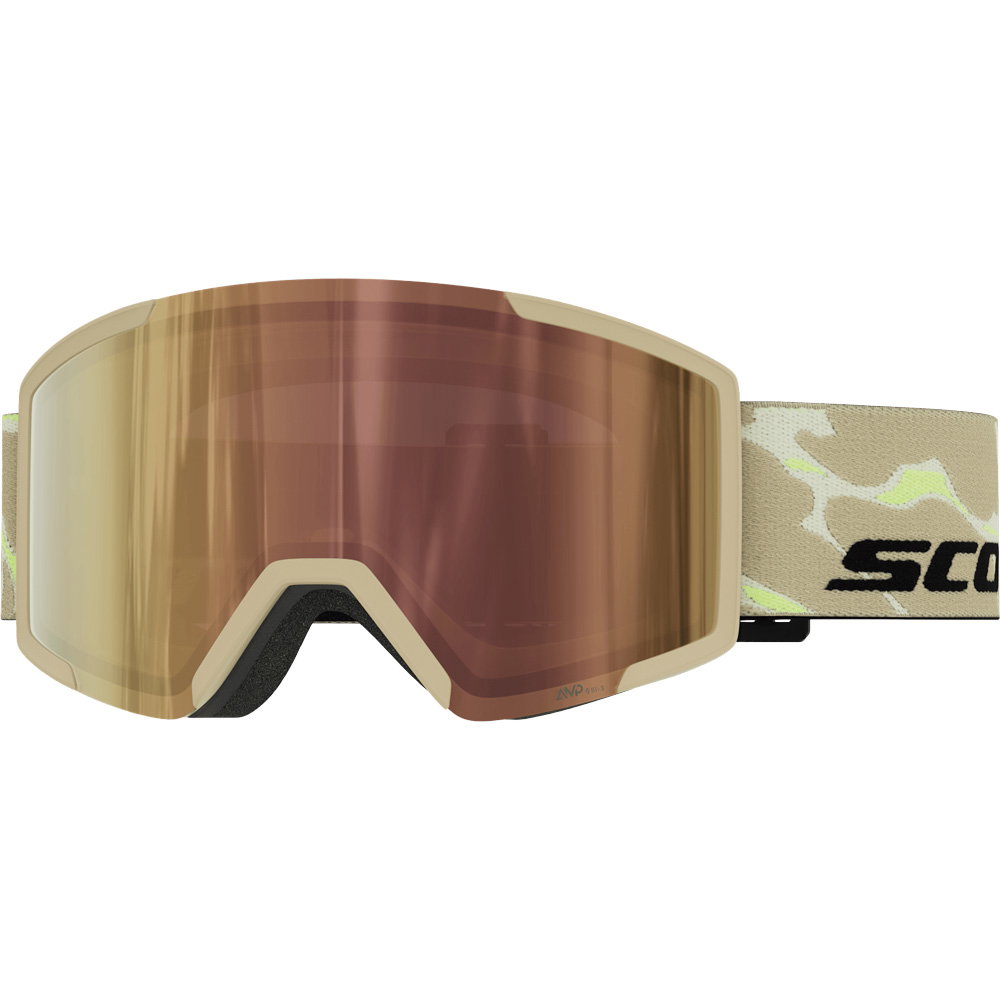 Scott - Shield Light Sensitive Skibrille mojave beige
