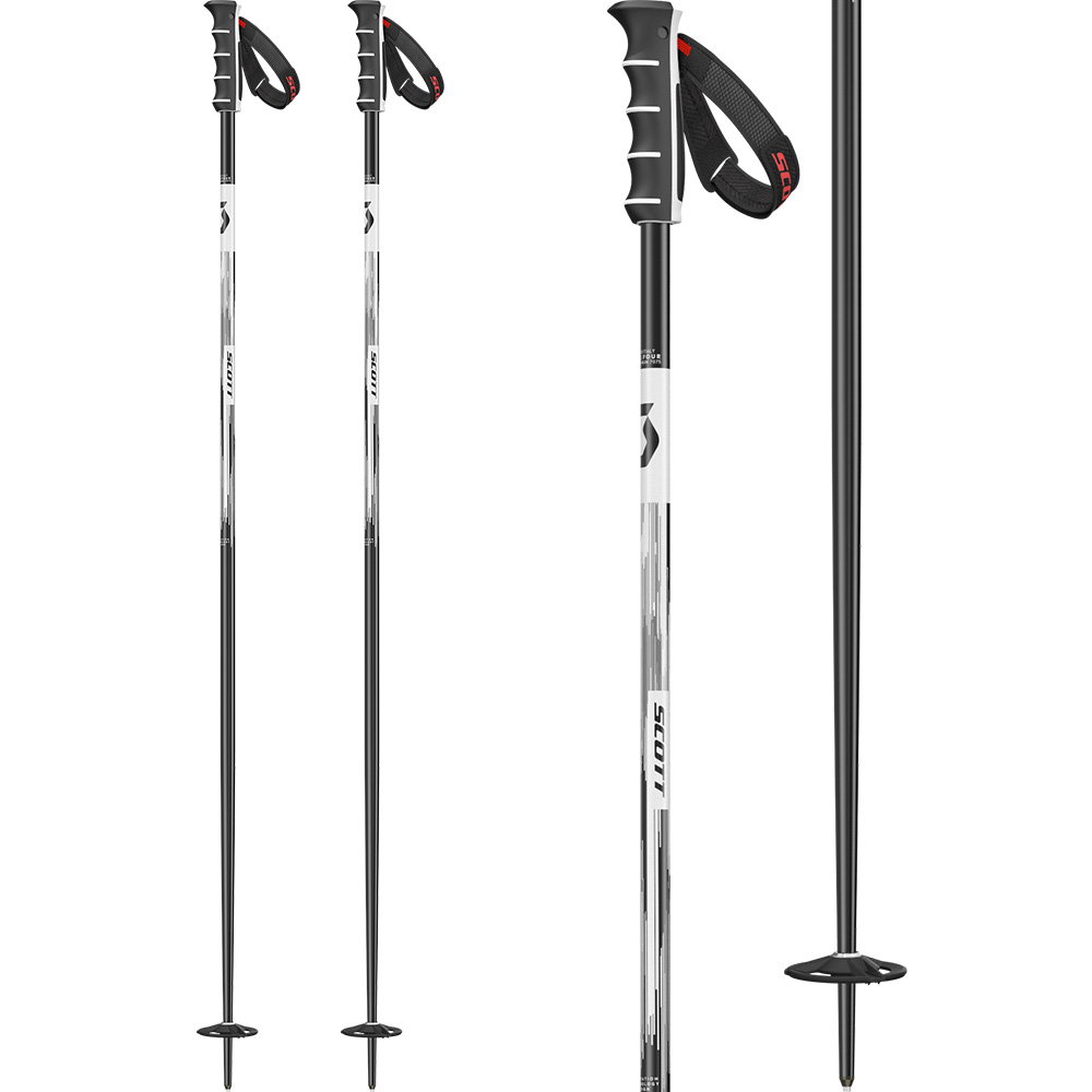 Scott - Team Issue SRS Alpin Skistöcke schwarz