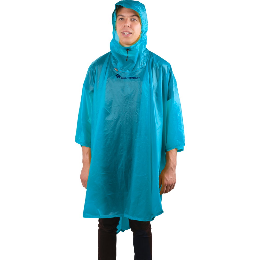 Sea to Summit - Ultra-Sil Nano Poncho pacific blue