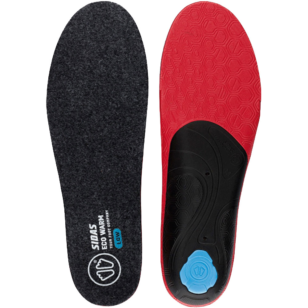 Sidas - 3Feet® Eco Warm Low Einlegesohlen schwarz