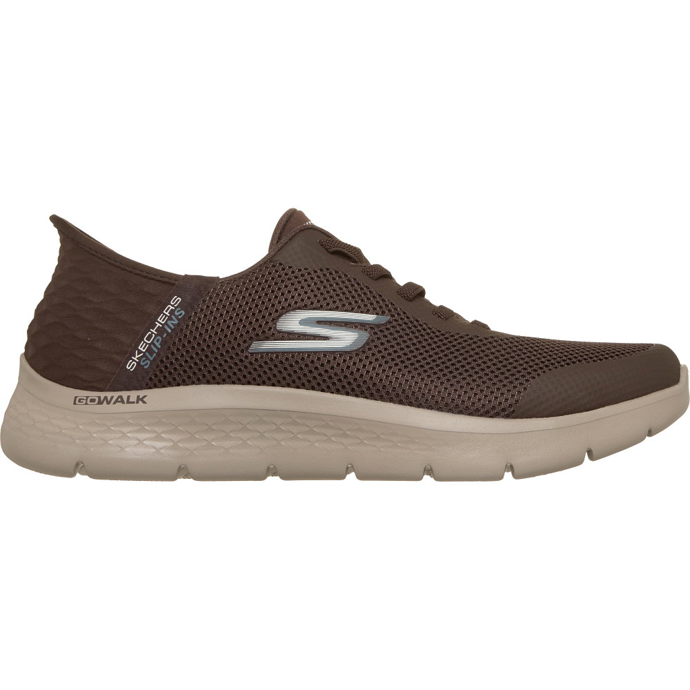 Skechers - GO WALK Flex™ Hands Up Sneaker Herren chocolate