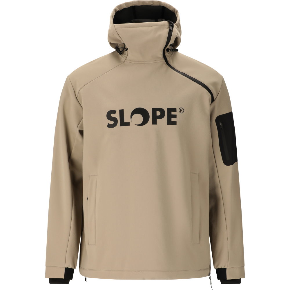 Slope - Fletcher W-PRO 8 Softshell Hoodie Herren roasted cashew