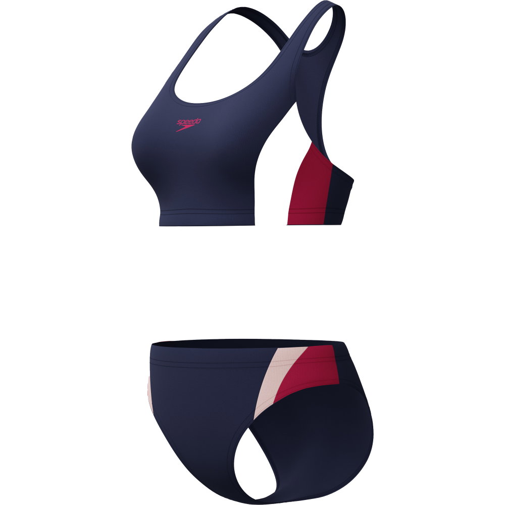 Speedo - Colorblock Splice 2.0 Bikini Damen peacoat