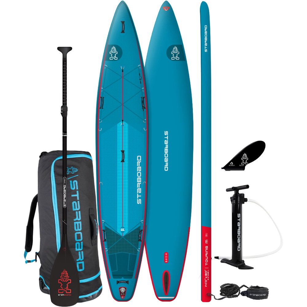 Starboard - Touring M Deluxe Lite 14'0' X 30' SUP Board Set inkl. Tufskin V Paddel
