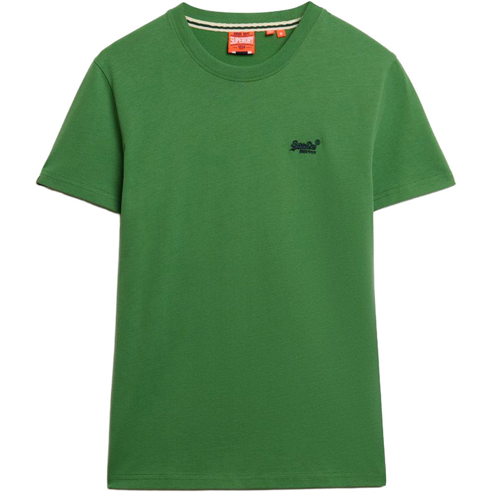 Superdry - Essential Logo EMB T-Shirt Herren artichoke green