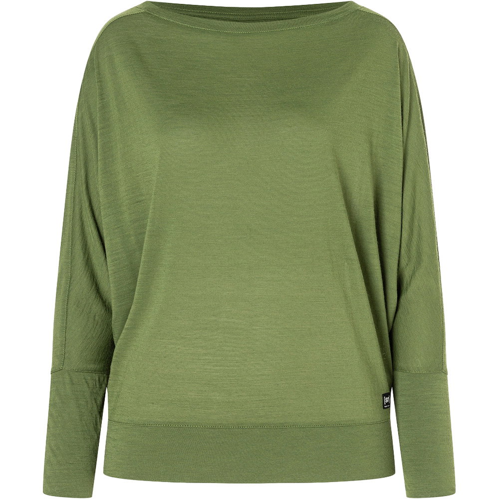 super.natural - Kula Top Longsleeve Damen chive