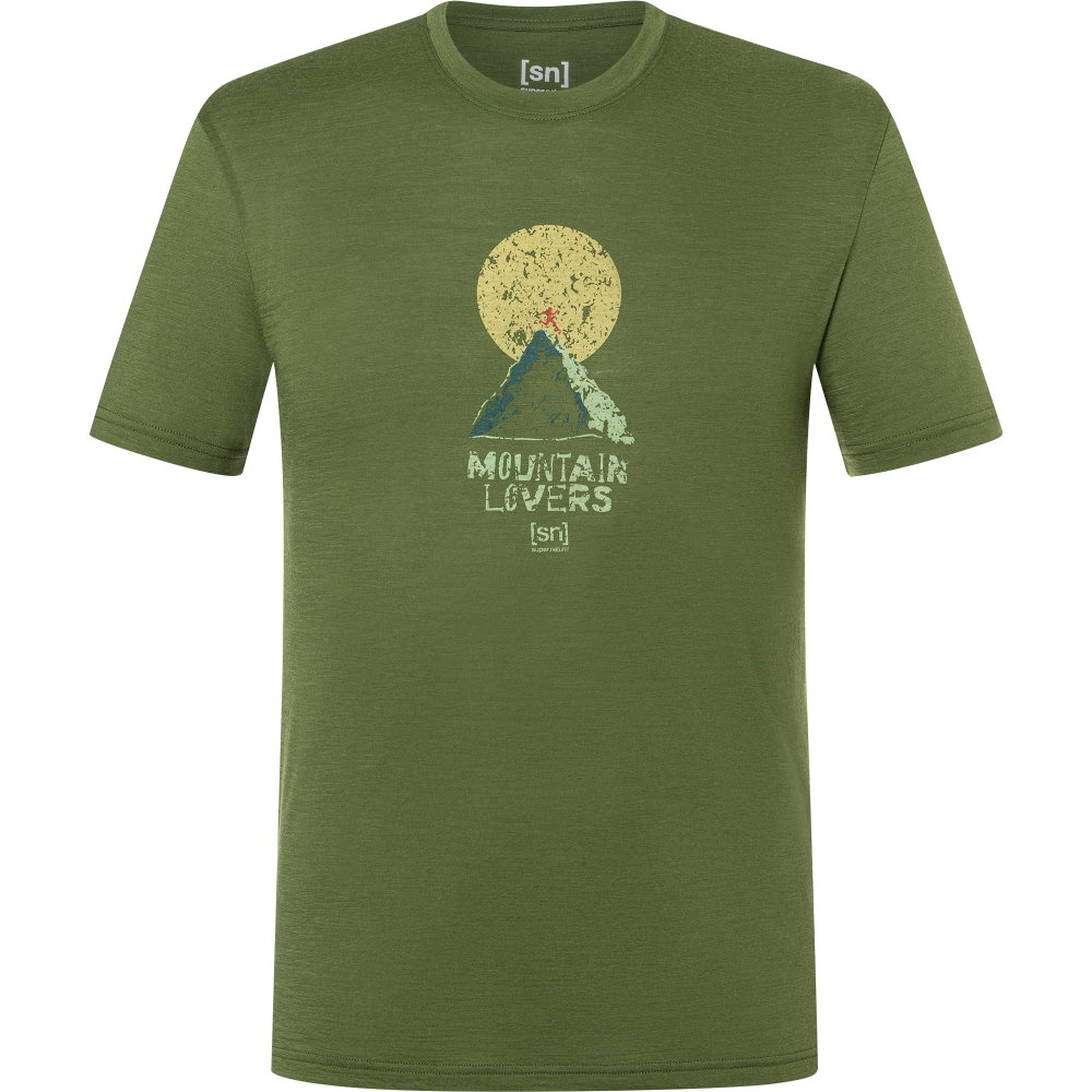 super.natural - No Map T-Shirt Herren chive