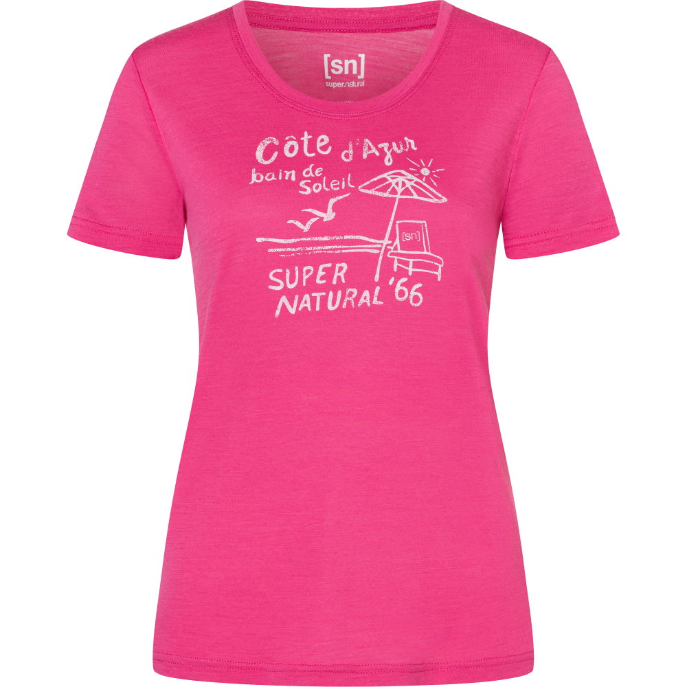 super.natural - Cote D'Azur T-Shirt Damen pinky rose