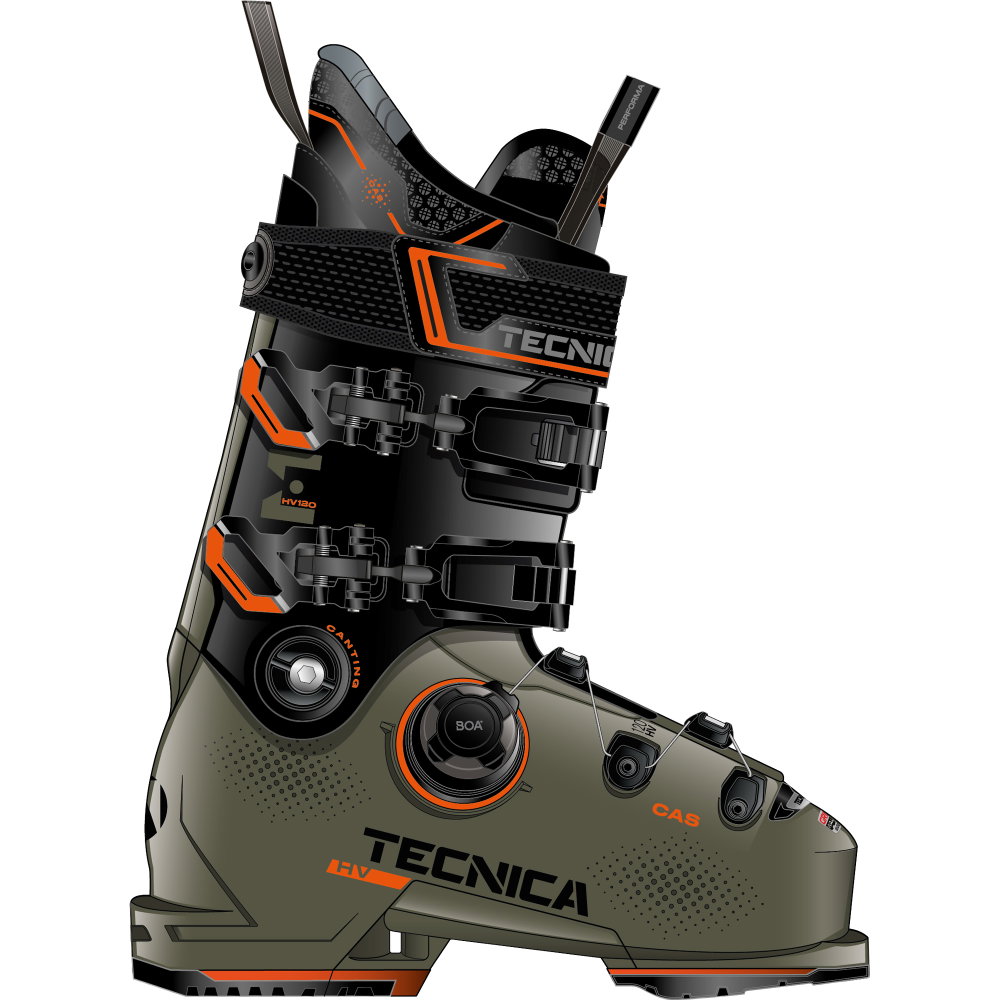 Tecnica - Mach BOA® HV 120 GripWalk® Alpin Skischuhe Herren progressive green
