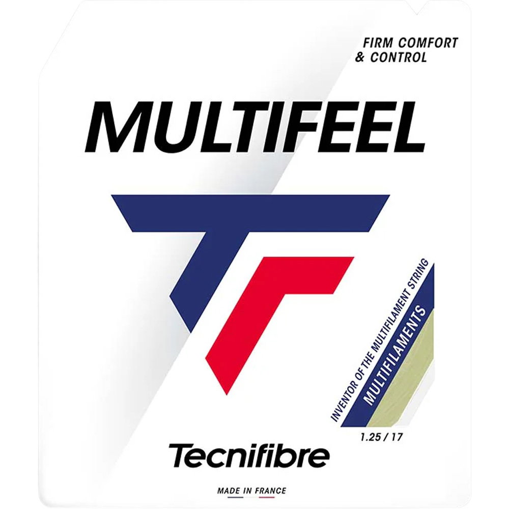 Tecnifibre - Multifeel 1,25 Tennissaite natur