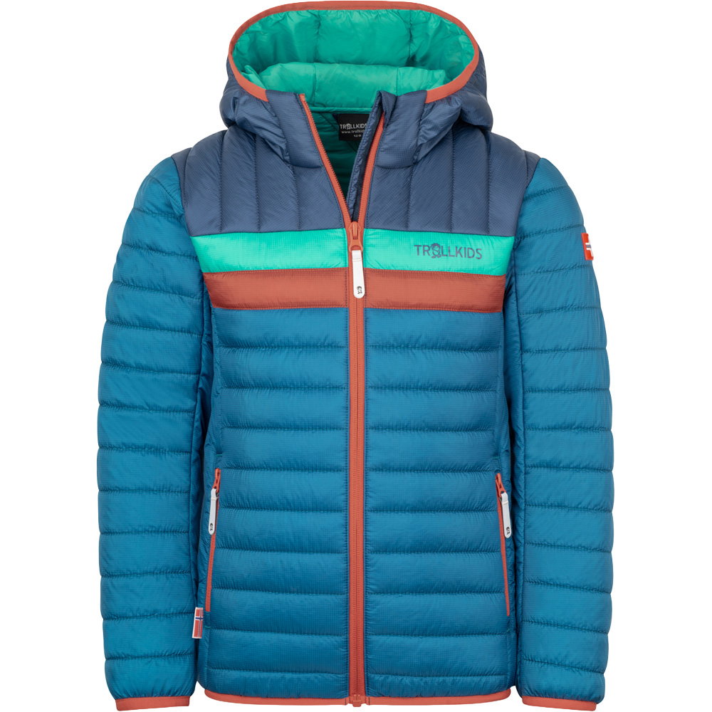 Trollkids - Eikefjord Steppjacke Kinder summernight blue