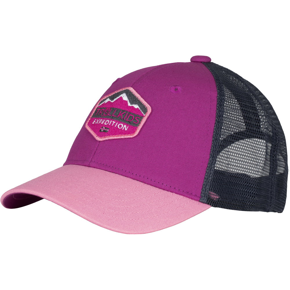 Trollkids - Femund Cap Kinder fresh berry
