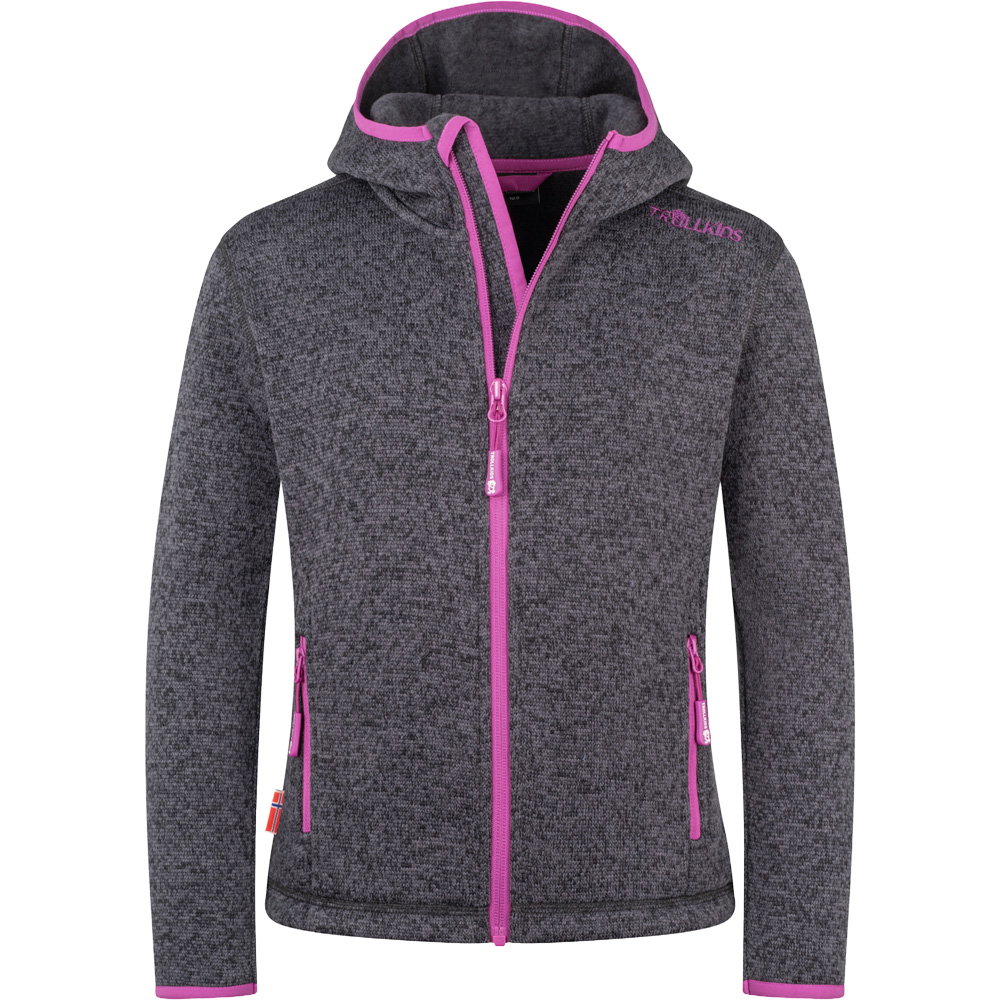 Trollkids - Jondalen XT Fleecejacke Mädchen graphite
