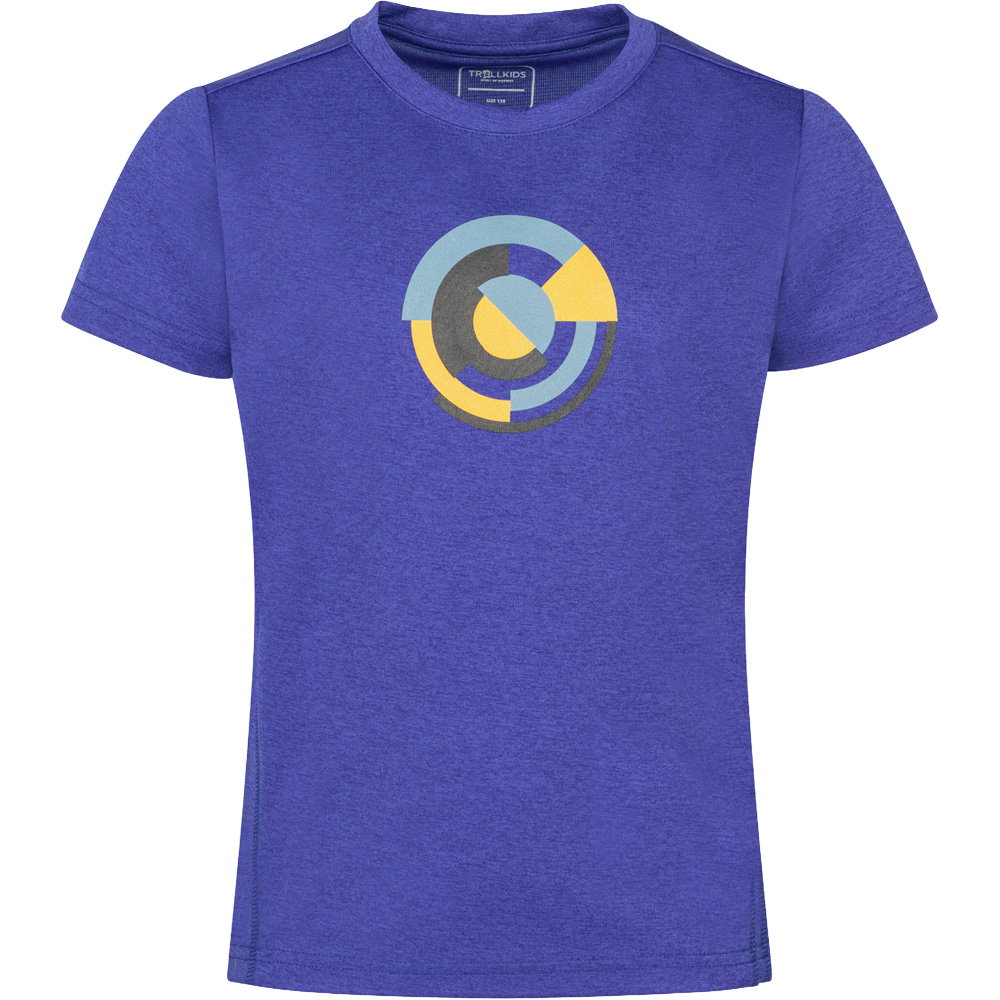 Trollkids - Sognefjord T-Shirt Kinder mystic blue