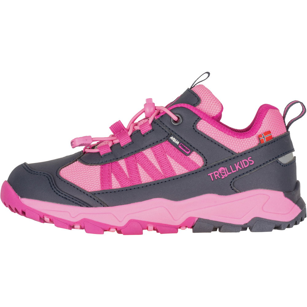 Trollkids - Tronfjell Hiker Low Wanderhalbschuhe Kinder fresh berry