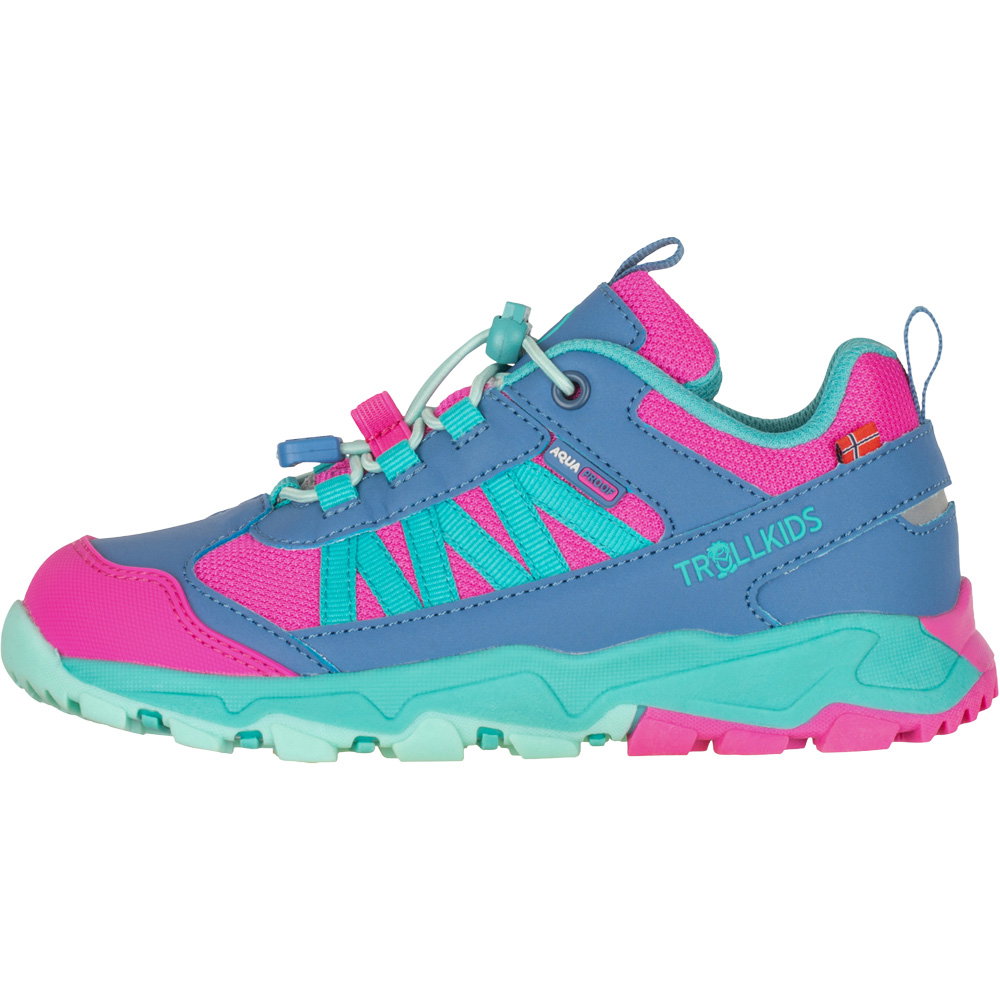 Trollkids - Tronfjell Hiker Low Wanderhalbschuhe Kinder light magenta