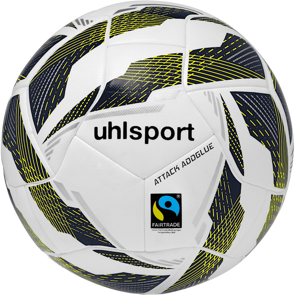 Uhlsport - Attack Addglue Fairtrade Fußball weiß