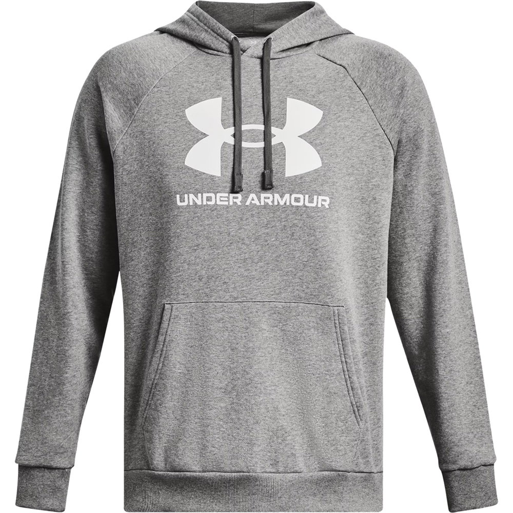 Under Armour - Rival Fleece Hoodie mit Logo Herren castlerock light heather