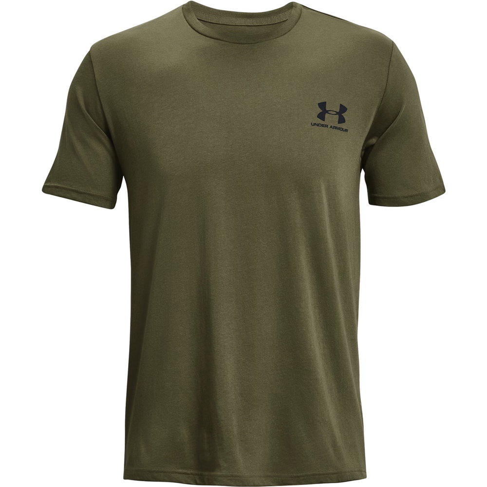Under Armour - Sportstyle T-Shirt mit Logo Herren marine od green