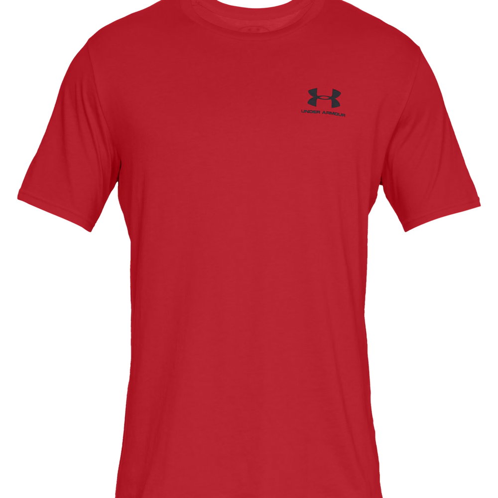 Under Armour - Sportstyle T-Shirt mit Logo Herren rot