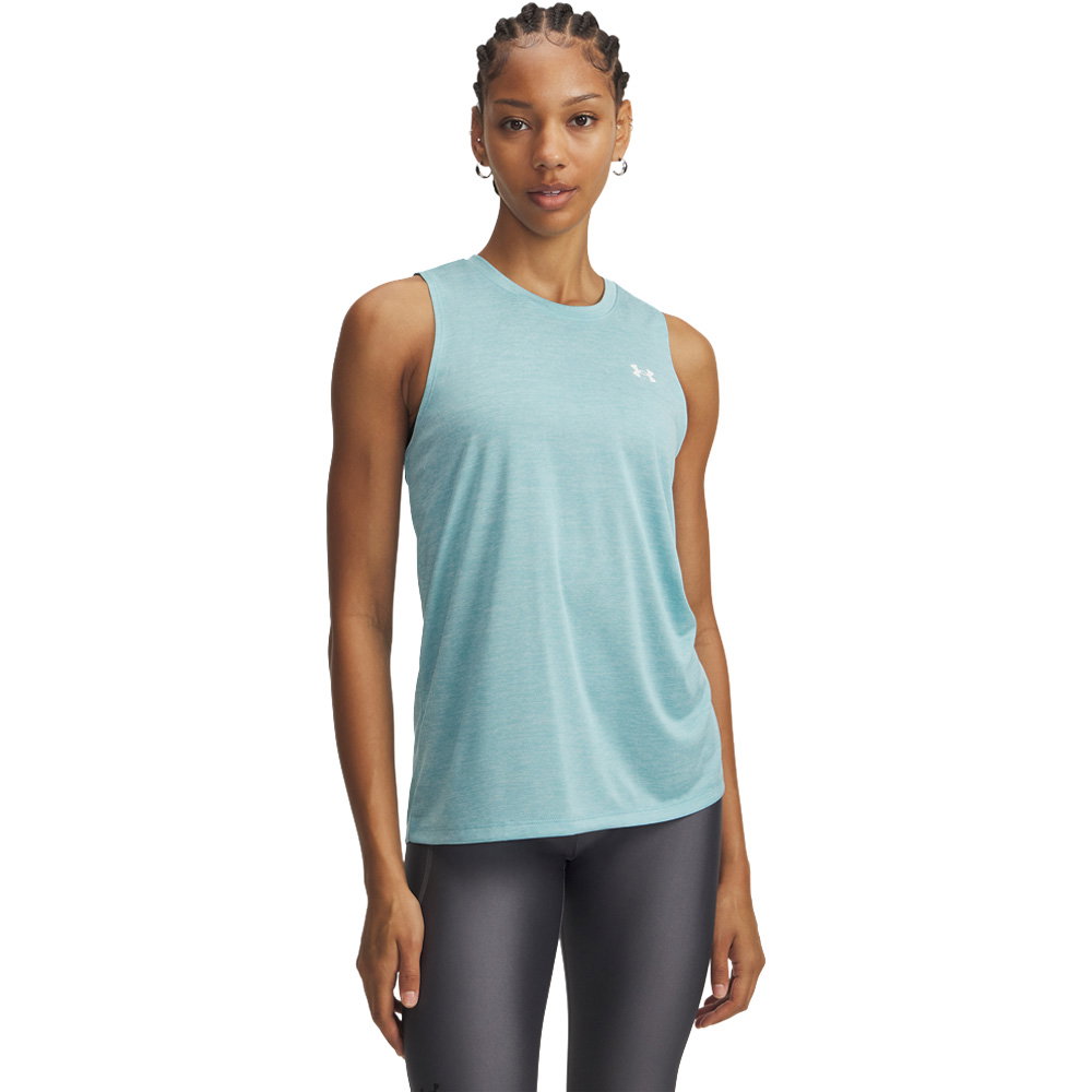 Under Armour - Tech Twist Tanktop Damen blue haze