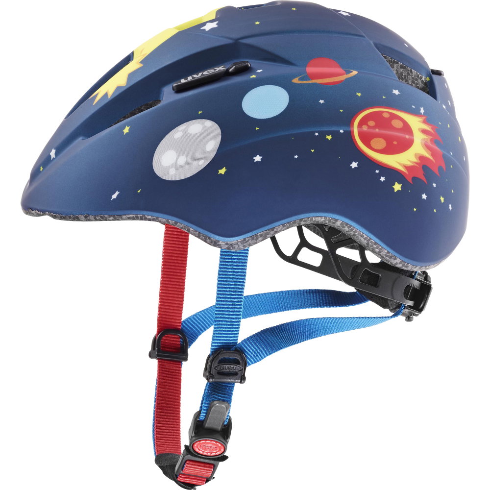 Uvex - Kid 2 cc Fahrradhelm Kinder dark blue rocket matt