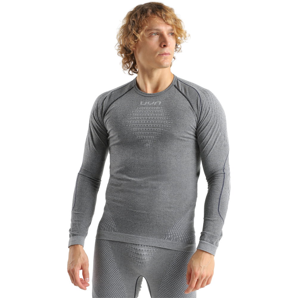 Uyn - Evolutyon Biotech Melange Unterhemd Herren dark grey melange