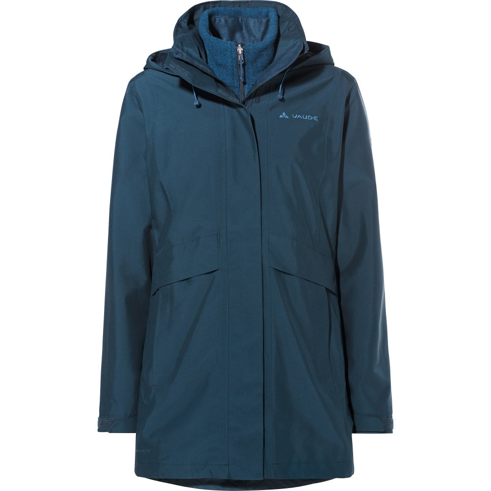 VAUDE - Idris 3in1 Parka Damen dark sea