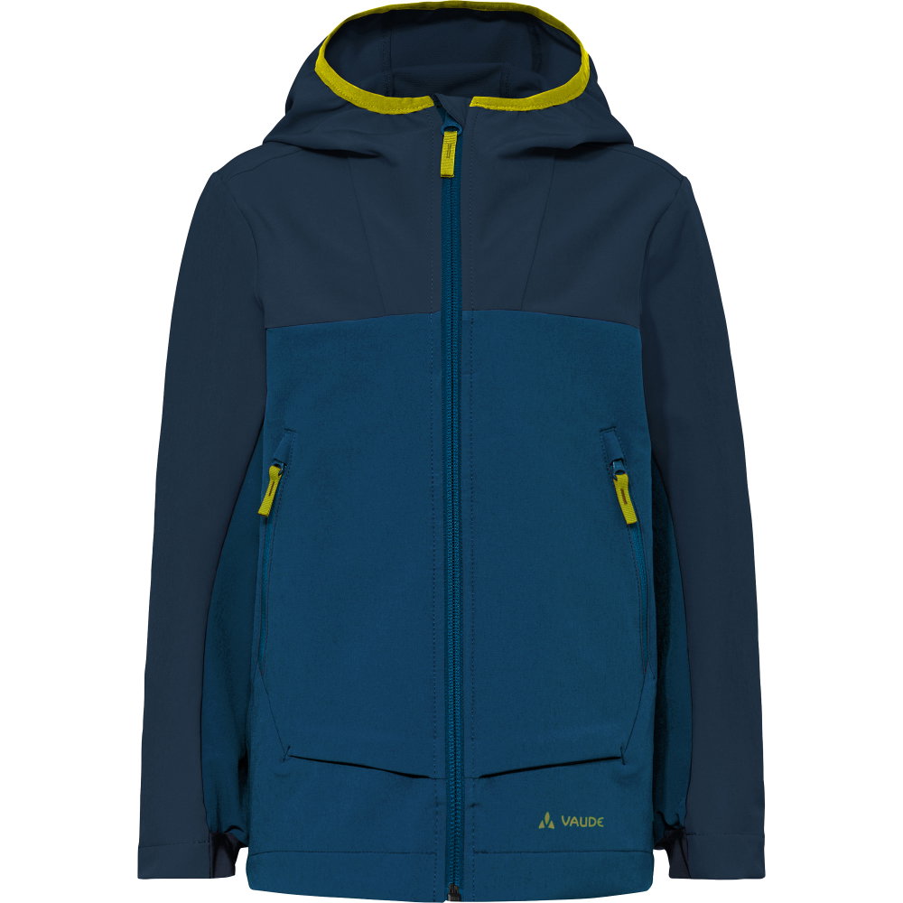 VAUDE - Rokua Softshell Jacke Kinder shore blue