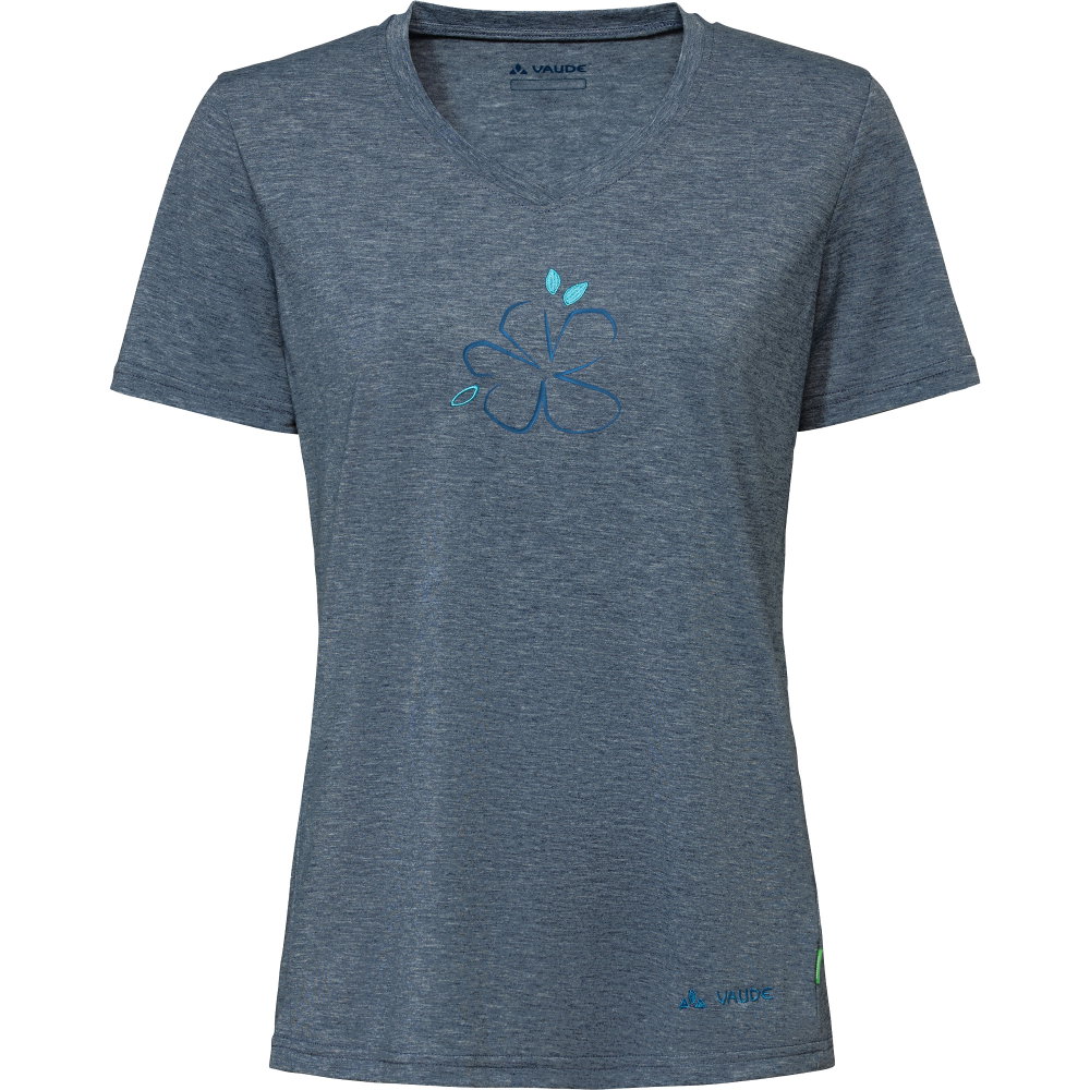 VAUDE - Skomer III Print T-Shirt Damen dark sea uni