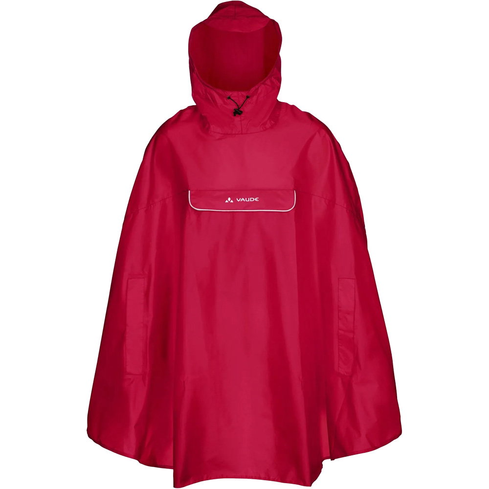 VAUDE - Valdipino Poncho red uni