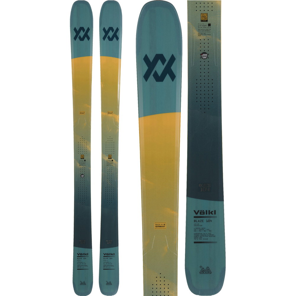 Völkl - Blaze 104 Teal 26/27 Freeski