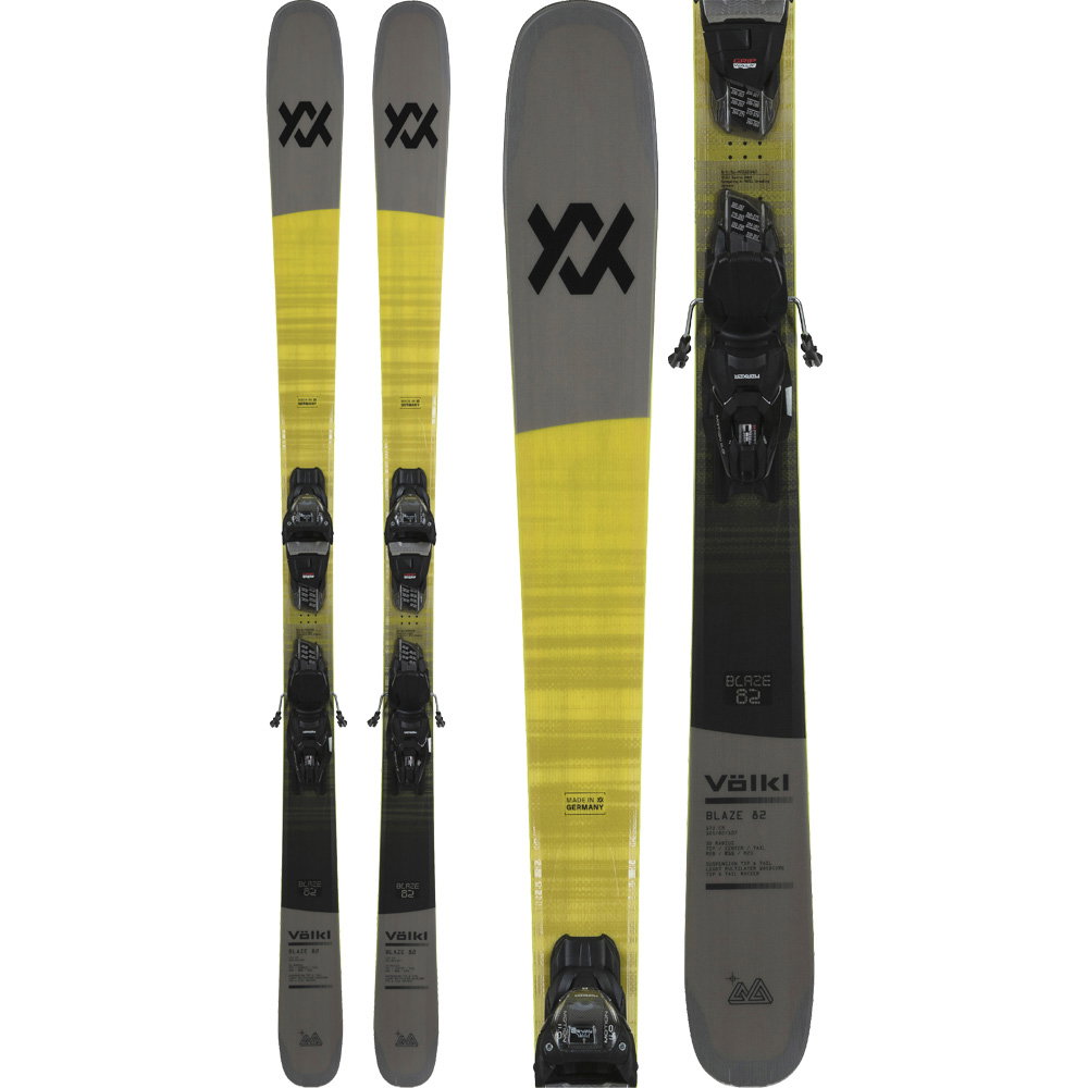Völkl - Blaze 82 Grey 26/27 Ski inkl. Squire 11 TCX Demo Bindung