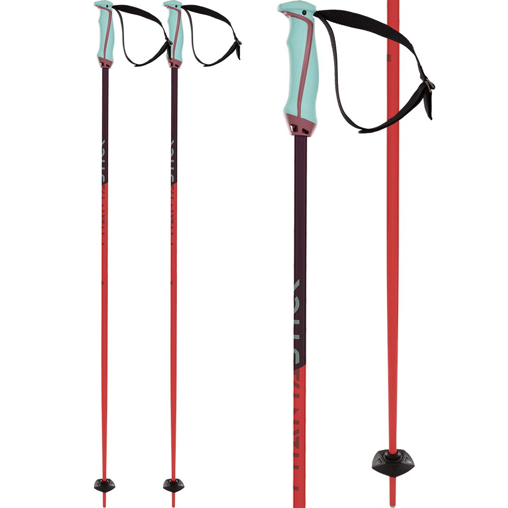 Völkl - Phantastick 16mm Alpin Skistöcke rot