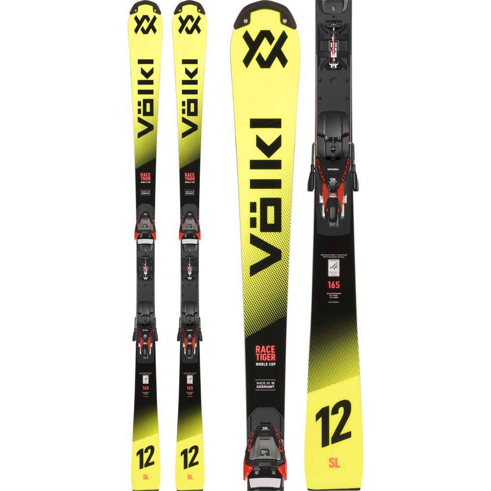 Völkl - Racetiger SL R WC FIS 26/27 Ski inkl. Platte und COMP 16 Bindung