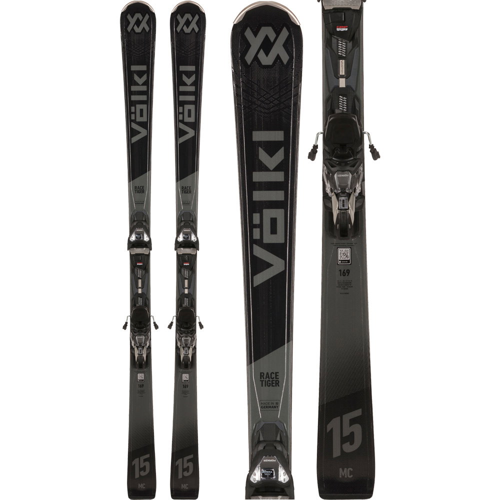Völkl - Racetiger MC Black 26/27 Ski inkl. vMotion 11 GripWalk® Bindung