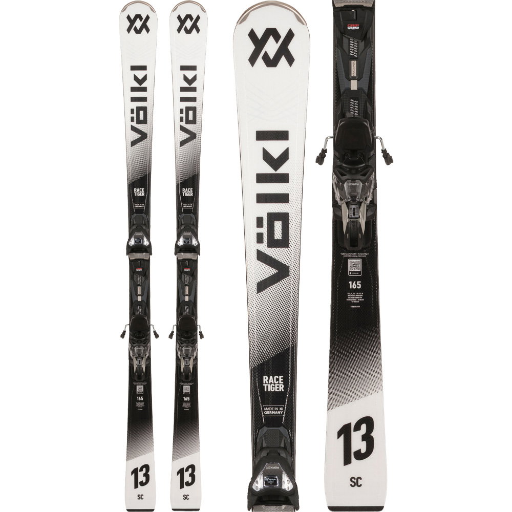 Völkl - Racetiger SC White 26/27 Ski inkl. vMotion 10 GripWalk® Bindung